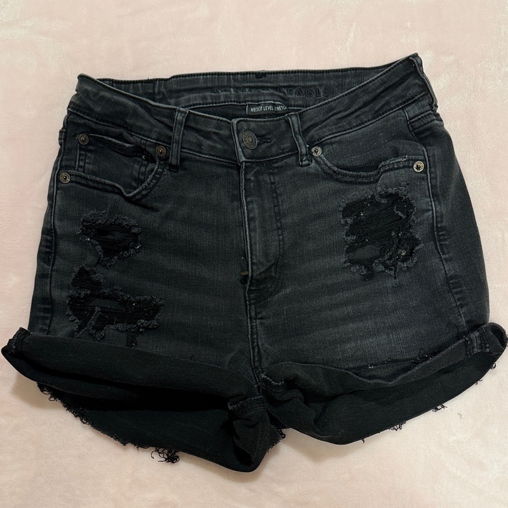 American eagle high waisted stretch shorts